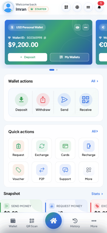 DigiKash mobile wallet